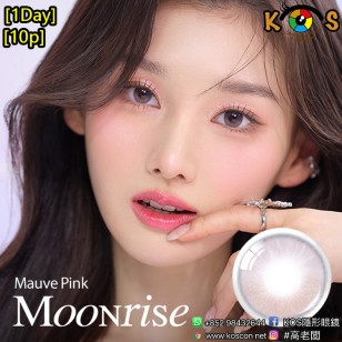 Olens 1Day Moonrise Mauve Pink(10P) ムーンライズ ワンデー モーブピンク